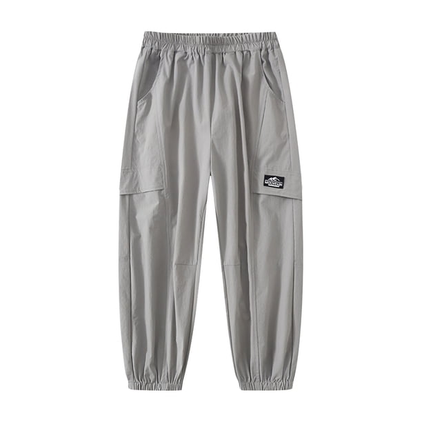 Odeerbi 5-18 Años Niños Niñas Quick Dry Athletic Deportes Jogger Pantalones Verano Lindo Casual Transpirable Pantalones