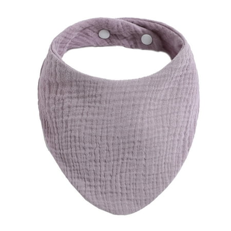 

SIEYIO Cotton Gauze Baby Bibs Adjustable for Triangle Newborns Saliva Towel Toddler Baby Boys Bib Burp Cloth Scarf Baby Shower