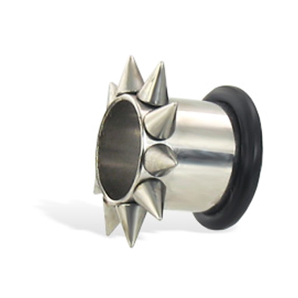 MsPiercing Tunnel With Spikes,Gauge (Thickness)00 (10Mm) Walmart