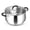 8 Quarts, variant on Stainless Steel Stock Pot 4 Quarts with Visible Lid, Tri-ply Bottom, Dual Handles