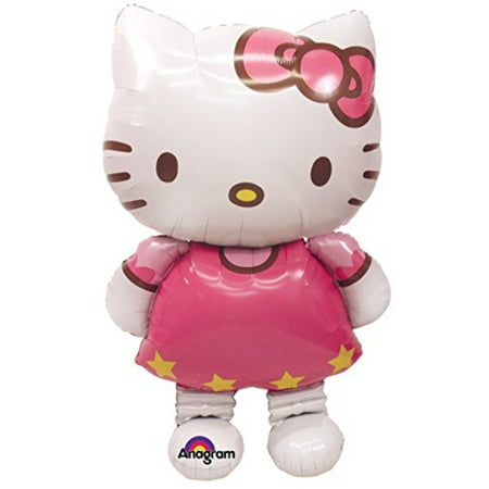 Hello Kitty Air Walker Balloon 50 inch Mylar Balloon