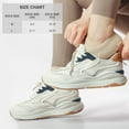thumbnail image 2 of No Show Socks Womens Cushioned Low Cut Athletic Hidden Liner for Sneakers Ankle Invisible Running Socks 4/6 Pairs, 2 of 7