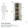 thumbnail image 5 of Welland 2 Door Kitchen Pantry Cabinet, White, 5 of 9