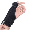 thumbnail image 1 of Thumb Stabilizer  Black  One Size Fits Most | Stabilizing Thumb Brace Left, 1 of 6