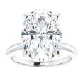 thumbnail image 2 of 3 Carat Oval Lab Grown Diamond Engagement Ring, 2 of 5