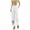 White, variant on Admvng Pants for Women Floral Embroidered Drawstring Casual Trousers with Pockets