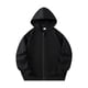 thumbnail image 5 of Gibobby Chaqueta de invierno para niñosNiños pequeños bebés niñas sólido manga larga Patchwork Sudadera con capucha niños lugar niños Sudadera con capuch(Negro, 8-9 Años), 5 of 5