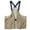Khaki, variant on Puffer vest Fashion Functional Wind Harness Vest With Large Pockets Outside The Work Vest Man