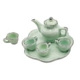 thumbnail image 2 of Juego de utensilios de comedor Zulema Taza de casa de muñecas Verde, 2 of 4