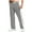 Gray, variant on Lopecy-Sta Travel Pants for Men Streetwear Solid Color Flare Fit Urban Track Pants Workout Athletic Bottoms Soft Sports Joggers with Pockets