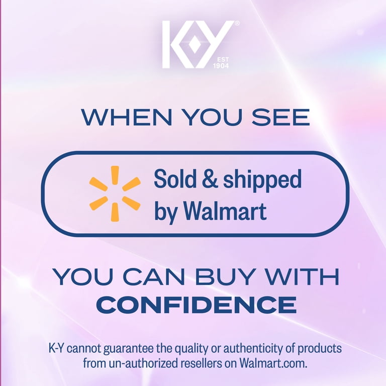 K-Y Water Based Personal Lubricant, Lube For Sexual Wellness, Vaginal  Moisturizer, 4.5 fl oz