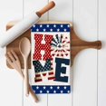 thumbnail image 3 of 4th of July Kitchen Towels Set of 2 American Flag Dish Towels and Dishcloths Sets Decorative Tea Towel Blue Star Side Independence Day Absorbent Hand Towels for Kitchen Bathroom Holiday Decor Gift, 3 of 6