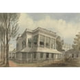 thumbnail image 2 of Charles Dyce 14x11 Gold Ornate Wood Frame and Double Matted Museum Art Print Titled - Elysium Row, Calcutta (ca. 1849), 2 of 4