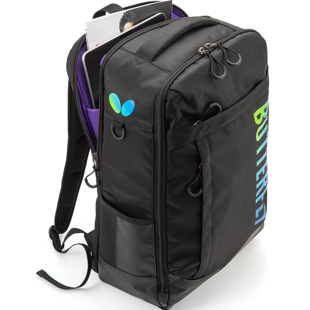 Butterfly Raffines Rucksack Blue Green