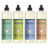 Liquid Dish Soap, Basil, Lemon Verbena, Bluebell, Geranium, 1 Pack Each, 16 OZ