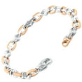 thumbnail image 2 of Pompeii Men's Link 14k Gold (31gram) or Platinum (49gram) 6mm Bracelet 8.25" (,), 2 of 3