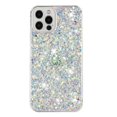 thumbnail image 2 of For iPhone 15 Pro Max Case,Cute Glitter Bling Twinkle Stardust with Drop Protection Shockproof Soft TPU Slim Flexible Phone Case Girls/Women Protective case for iPhone 15 Pro Max,Anti Scratch,White, 2 of 6