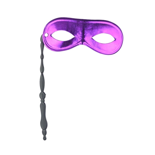 Accesorio para disfraz de adulto con varilla Zulema Violeta 16,5 cm x 6,5 cm 21,5 cm
