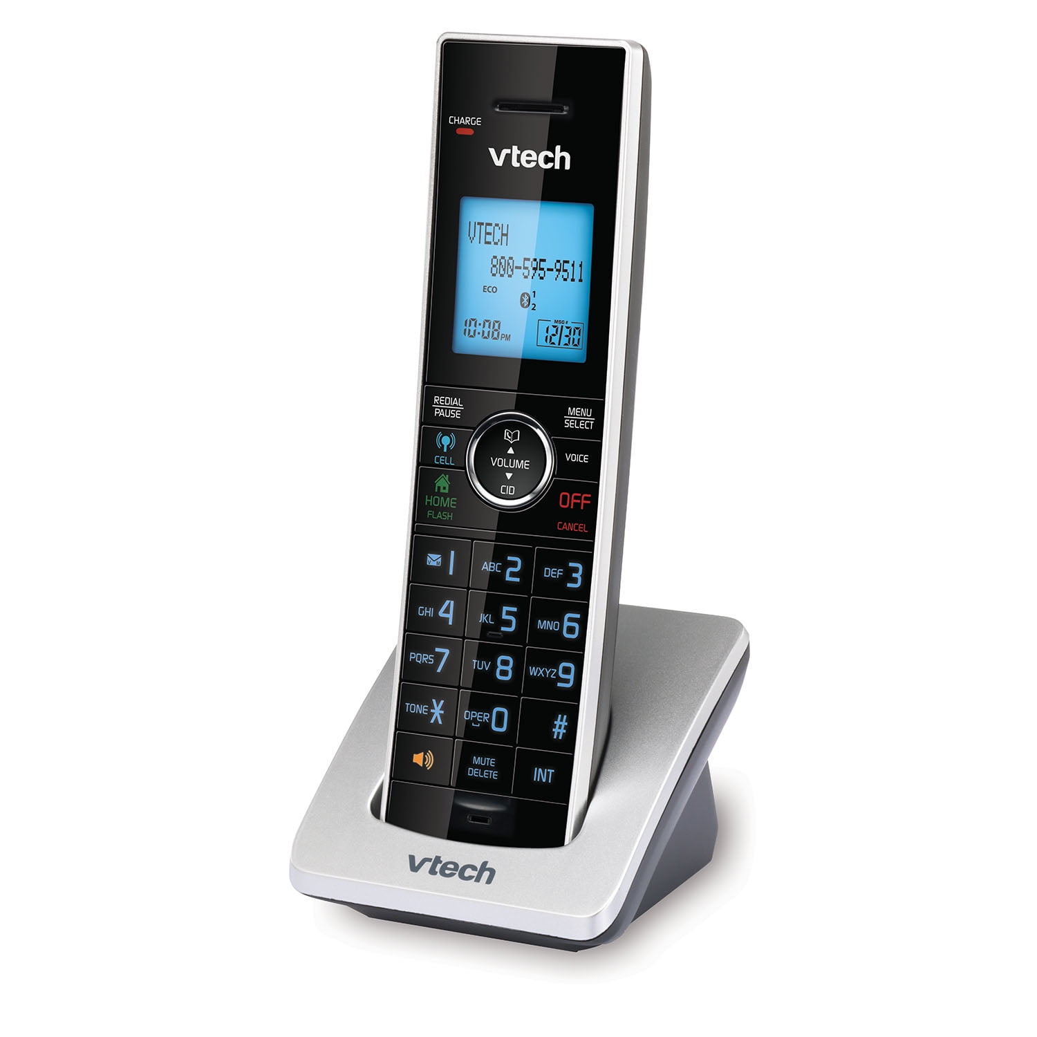 Charger with Intelligent Eco-Mode 2-Pack Additional Handset VTech DS6072