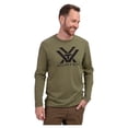 thumbnail image 3 of VORTEX Adult Male Core Logo T-Shirt, Color: Military Heather, Size: S, 3 of 6