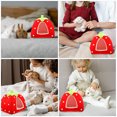 thumbnail image 4 of OUNONA 1Set Red Cute Shaped Rabbit House Tent for Pet Owners Non Slip Bottom Included, 4 of 8