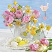 Keep Unique Easter Luncheon Napkins,Decoupage Napkins,Assorted Color, 20/Pack