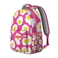 thumbnail image 2 of Egg Design Bookbag for College - Durable School Backpack, Lightweight Laptop Bag, Stylish Egg Print for Teens & Adults, Comfortable Straps, 2 of 6