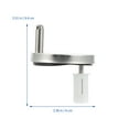 thumbnail image 2 of unbranded 4Ud Tornillos De Fixación Para Asiento De Inodoro Plata Resistente Y Profesional, 2 of 7