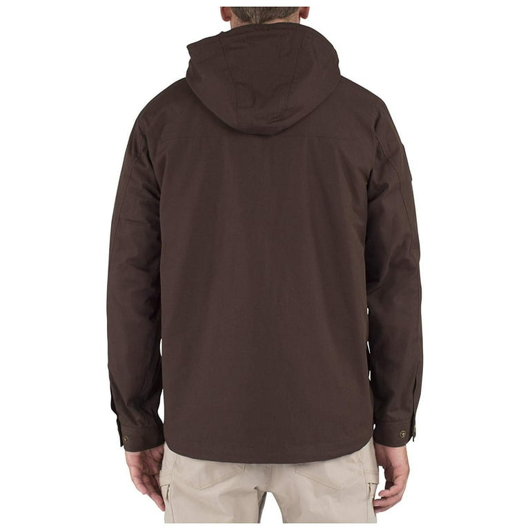 5.11 Men s Taclite Anorak Jacket Brown Small Walmart
