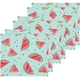 thumbnail image 6 of Coolnut 6 PCS Cute Watermelons Polka Dot Washcloths, 12x12 Inches Cotton Wash Cloths, Highly Absorbent and Soft Face Towels for Bathroom,Gym,Hotel and Spa, 6 of 6