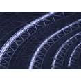 thumbnail image 1 of Ahgly Company Machine Washable Indoor Rectangle Transitional Deep Periwinkle Purple Area Rugs, 7' x 9', 1 of 7