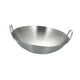 thumbnail image 4 of Sartén wok de acero inoxidable antiadherente de alta resistencia con fondo plano para cocinar al , freír, guisar y cocinar con electricidad. Diámetro 22cm, 4 of 8