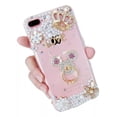 thumbnail image 1 of Para iPhone Silicona Corona Rhinestone Caso, 1 of 1