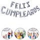 thumbnail image 3 of FELTECHELECTR 1 juego de globos para fiesta de cumpleaños española, decoración de fondo para fiesta, suministros para fiesta, 3 of 6