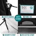 thumbnail image 5 of PetAmi Transportín para mascotas aprobado por la aerolínea para gatos, transportador de perros de lado suave para perros pequeños, suministros de viaje para gatos, accesorios para gatos de interior, b, 5 of 5