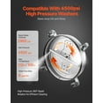 thumbnail image 4 of VEVOR 24" Pressure Washer Surface Cleaner 4 Wheels Dual Handle 4500 Max PSI, 4 of 9