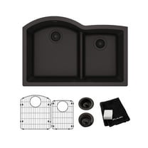Elkay Elghu3322rc Quartz Classic 33" Undermount Double Basin Quartz Composite Kitchen Sink