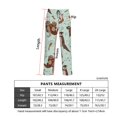 thumbnail image 3 of Men's pajama pants with cute sea otter and fish pattern， soft home pajama pants， casual and comfortable loose fit pajama pants， elastic waistband， the ideal gift, 3 of 10