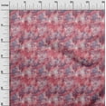 thumbnail image 3 of oneOone Silk Tabby Red Fabric Abstract Floral Craft Projects Decor Fabric Printed By The Yard 42 Inch Wide-1ra, 3 of 5
