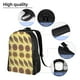 thumbnail image 5 of Disketp Bohemia Mochila Unisex de Apertura Lateral Completa, Mochila para Laptop para Escuela, Trabajo y Viajes, 5 of 8
