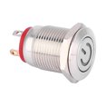 thumbnail image 3 of Boutons-poussoirs, Interrupteur à Bouton Métallique Auto-Réinitialisation IP66 Protection Faible Résistance pour Appareils Ménagers, 3 of 8