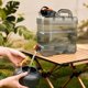 thumbnail image 1 of Contenedor agua portátil para camping con grifo, cubo reutilizable para camping, ideal para barbacoas en vehículos, jardines y patios traseros. 10 litros, 1 of 8