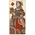 thumbnail image 2 of Gobl, Andreas Benedictus 11x18 White Modern Wood Framed Museum Art Print Titled - Queen of Diamonds (Bauern Hochzeit Deck), 2 of 4