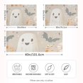 thumbnail image 2 of Yayeee Pillowcase Queen Size Set of 2 Satin Wrinkle Resistant Pillow Case, Halloween Ghosts, 2 of 7