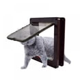 thumbnail image 4 of Taykoo Dog Cat Security Flap Door Automatic Lockable Adjustable Freedom Sliding Glass Door Pet Supplies, 4 of 5