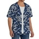 thumbnail image 2 of Fotbe Dragon Camisa Estampada de Manga Corta para Hombre, Casual de Verano, Estilo Playero, Sin Arrugas-Small, 2 of 5
