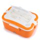 thumbnail image 5 of Fiambrera Calefactable De Gran Capacidad De 1,5 L Y 12 V, Calentador De Alimentos Eléctrico Portátil De Acero Inoxidable, Contenedor De Alimentos, Caja Bento Para Coche Con Palillos, Cuchara, Tenedor Monstrate HA020564-00, 5 of 7