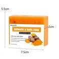 thumbnail image 3 of PiGOGI Turmeric Soap 100g Citric Soap Granules Ginger Cold Soap Can Be Used for Bathing and Face Washing, 3 of 6