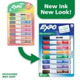 thumbnail image 3 of EXPO Magnetic Dry Erase Markers with Eraser, Assorted Colors, Chisel Tip, 8 Count, 3 of 10