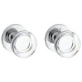 thumbnail image 7 of Baldwin Fd.Ccy.Crr Contemporary Crystal Non-Turning Two-Sided Dummy Door Knob Set - Nickel, 7 of 7